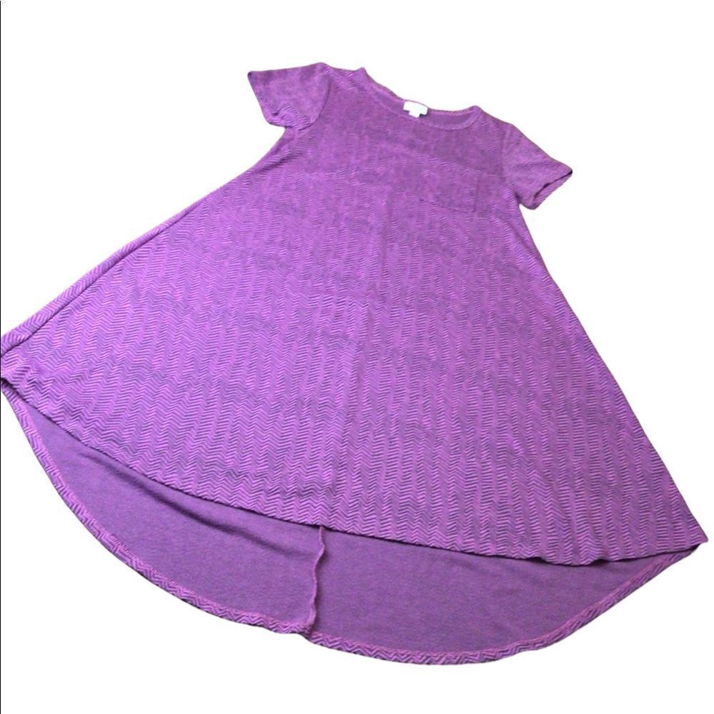 Lula Roe hi-low dress size XXS measures larger